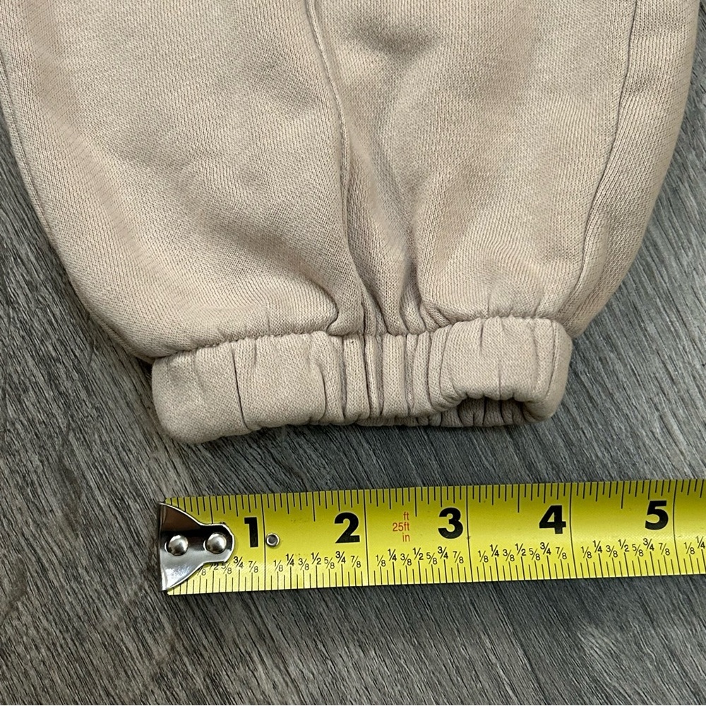 Nike Sportswear Essential Womens Fleece Joggers Cream BV4089-236 Loose Fit Sz XS - Picture 5 of 8